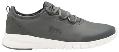 Charcoal/White 'Zambia' mens lace up trainers